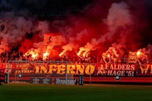 örgryte fans bränner bengaler